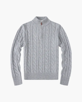 Pull Verbier à demi-zip pour femme