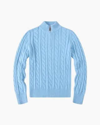 Pull Verbier à demi-zip pour femme
