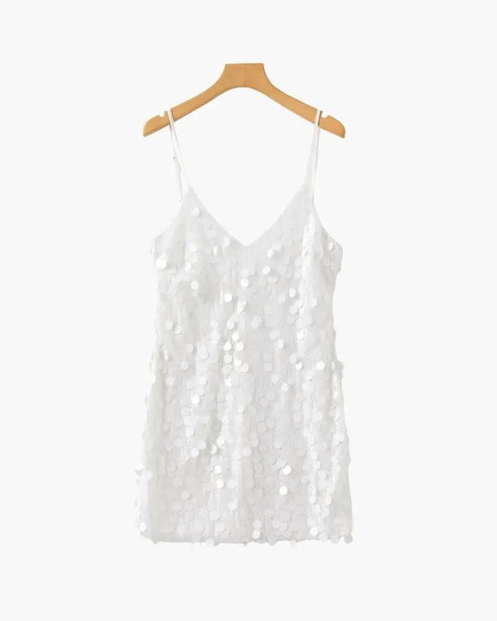 Robe mini à paillettes pour soirée