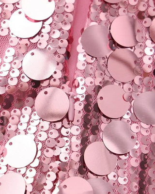 Robe mini à paillettes pour soirée