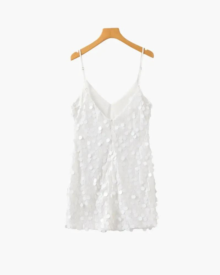 Robe mini à paillettes pour soirée