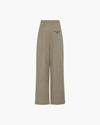 Pantalon oversize en laine