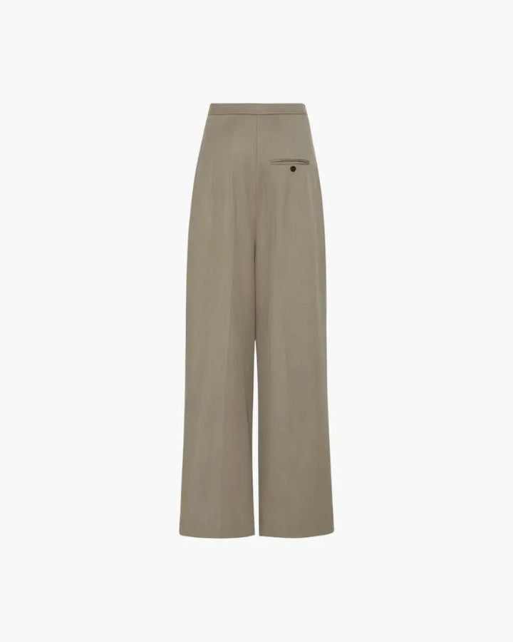 Pantalon oversize en laine