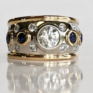 Bague Vintage en Zircon Cubique Incrusté