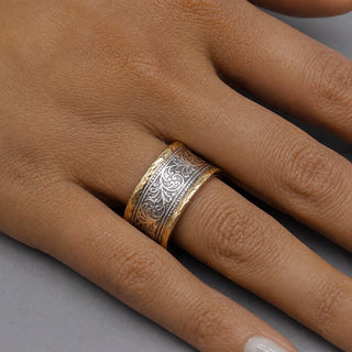 Bague Couronne Bijou Bicolore