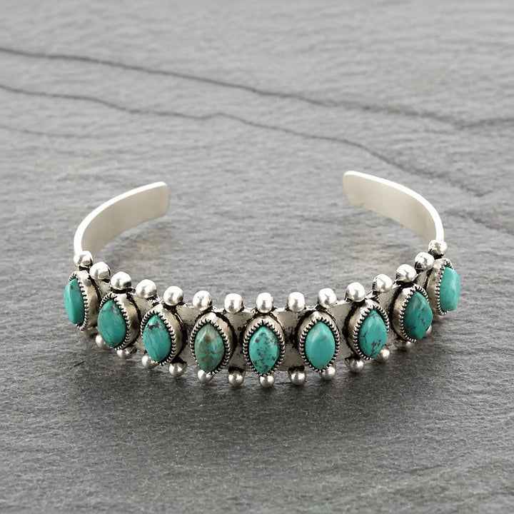 Bracelet Héritage Pierre Argent