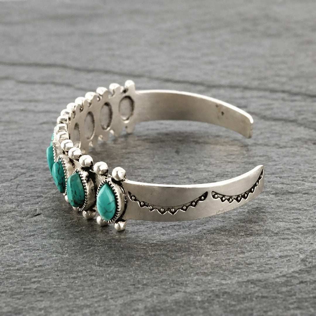 Bracelet Héritage Pierre Argent