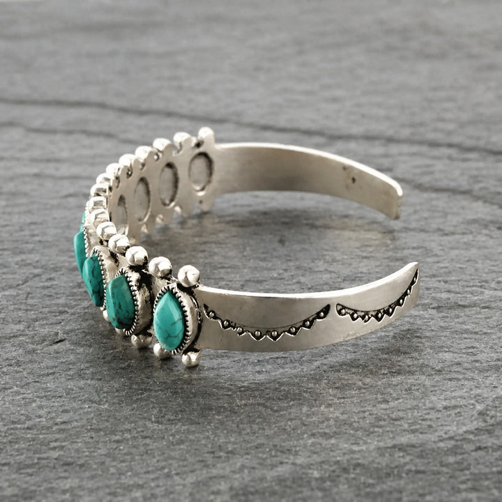 Bracelet Héritage Pierre Argent