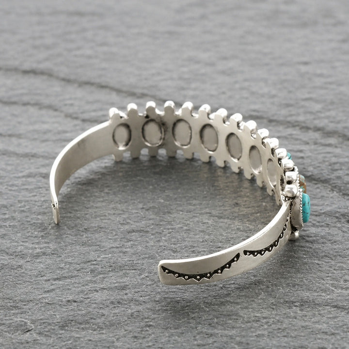 Bracelet Héritage Pierre Argent