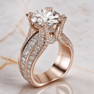Bague Déclaration Crystal Luxe