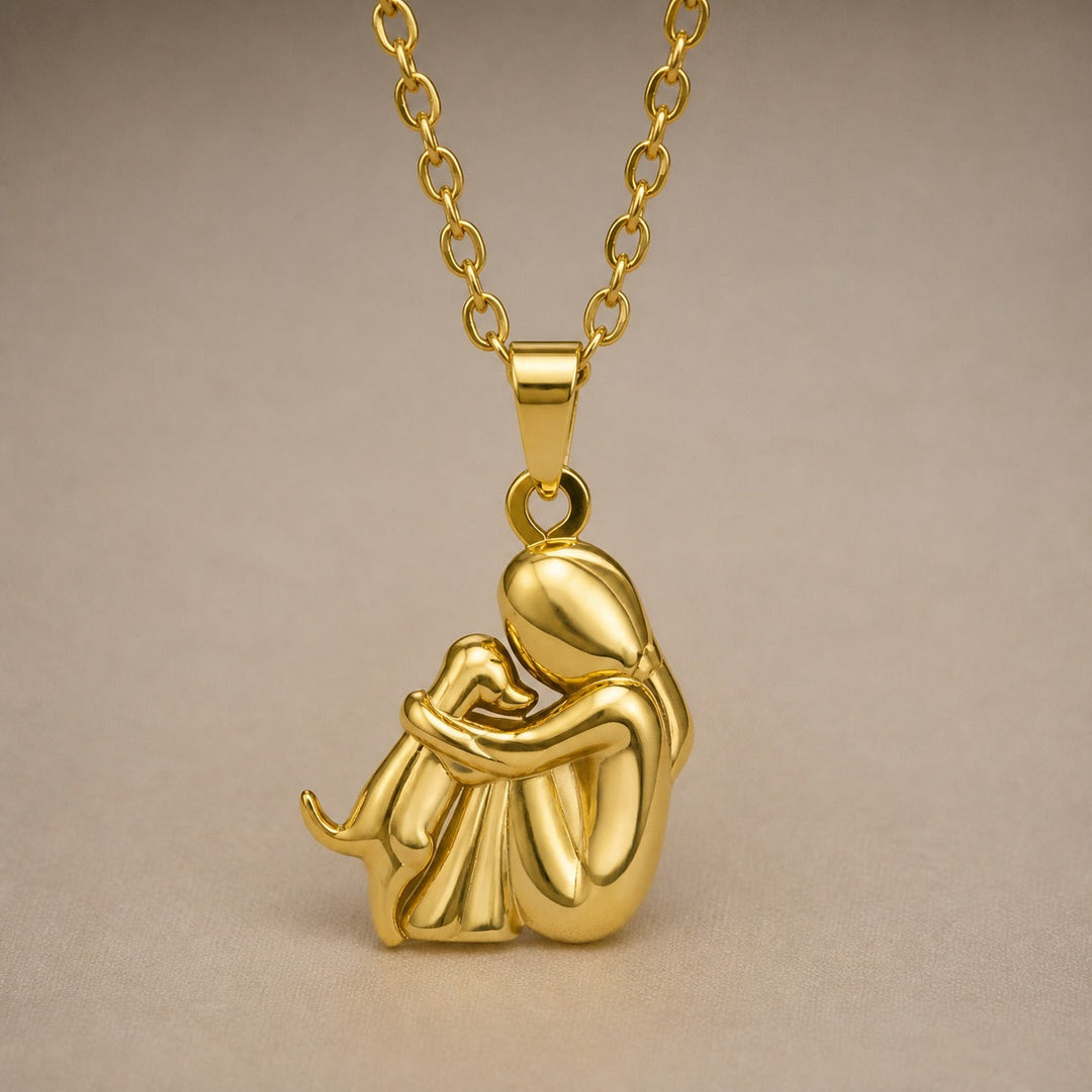 Pendentif en forme de lien éternel