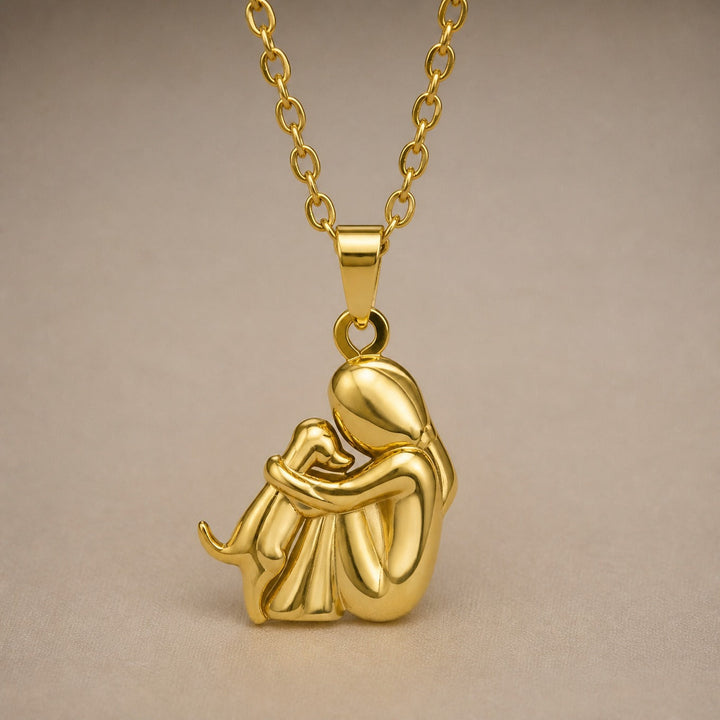 Pendentif en forme de lien éternel