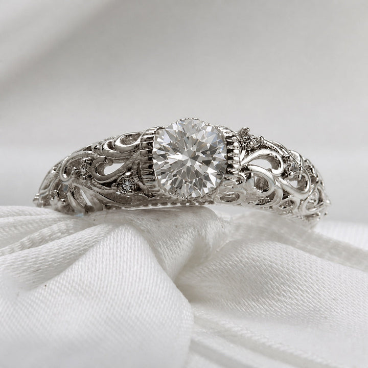 Bague en Zirconia Argent Noble