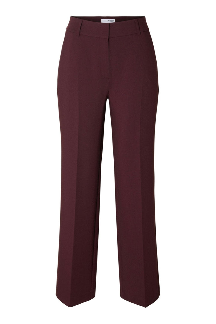 Pantalon Large Rita Mw Mel Fig Melange