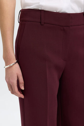 Pantalon Large Rita Mw Mel Fig Melange