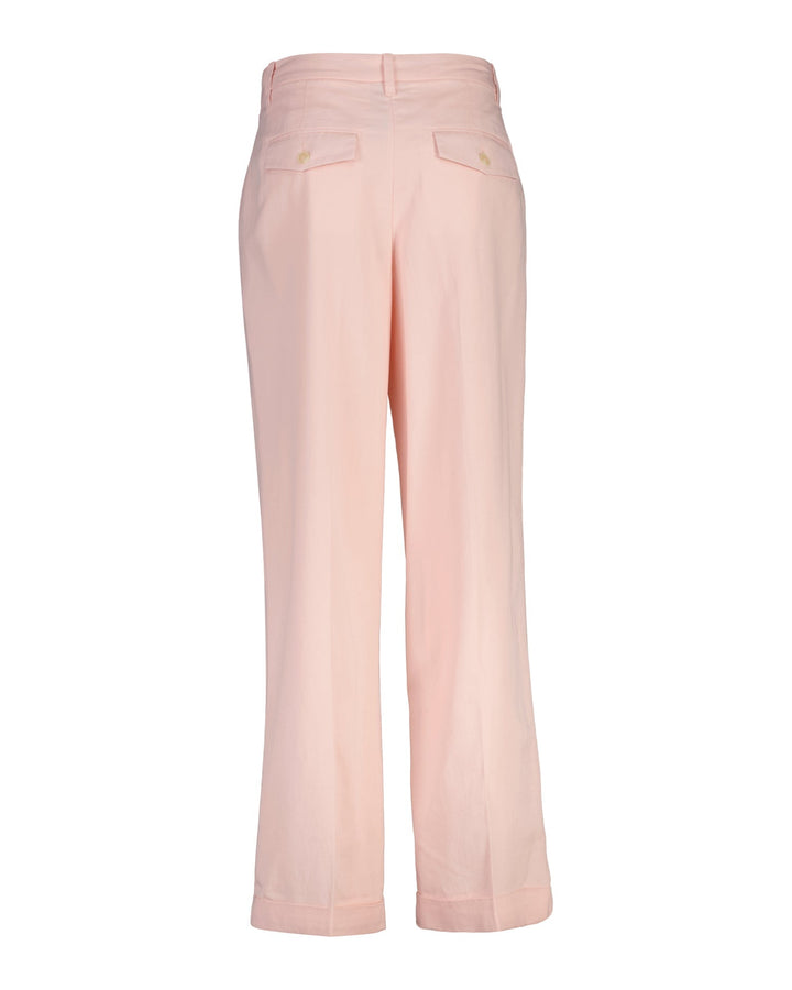Pantalons Fluid Sur Mesure Rose Abricot