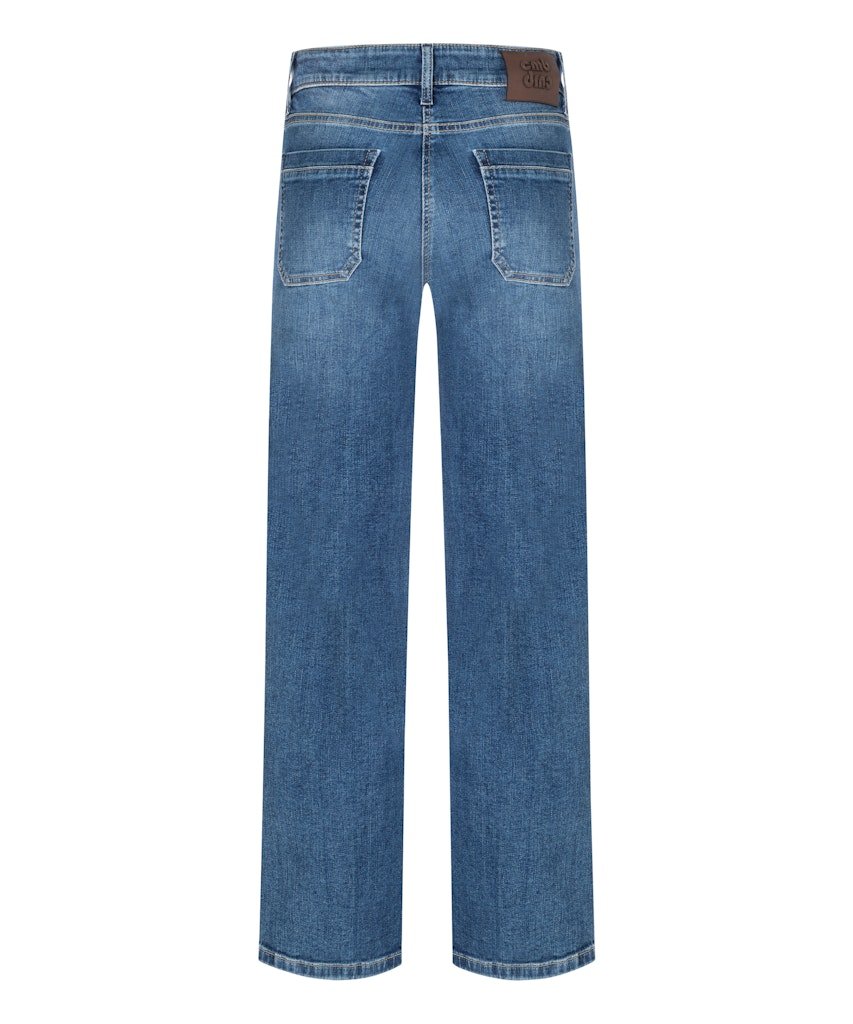 Pantalon Tess Jeans Poche Été Glam Usé