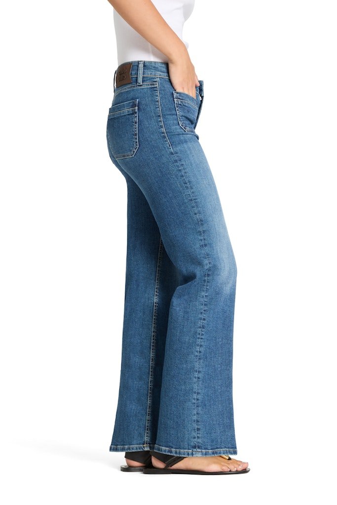 Pantalon Tess Jeans Poche Été Glam Usé