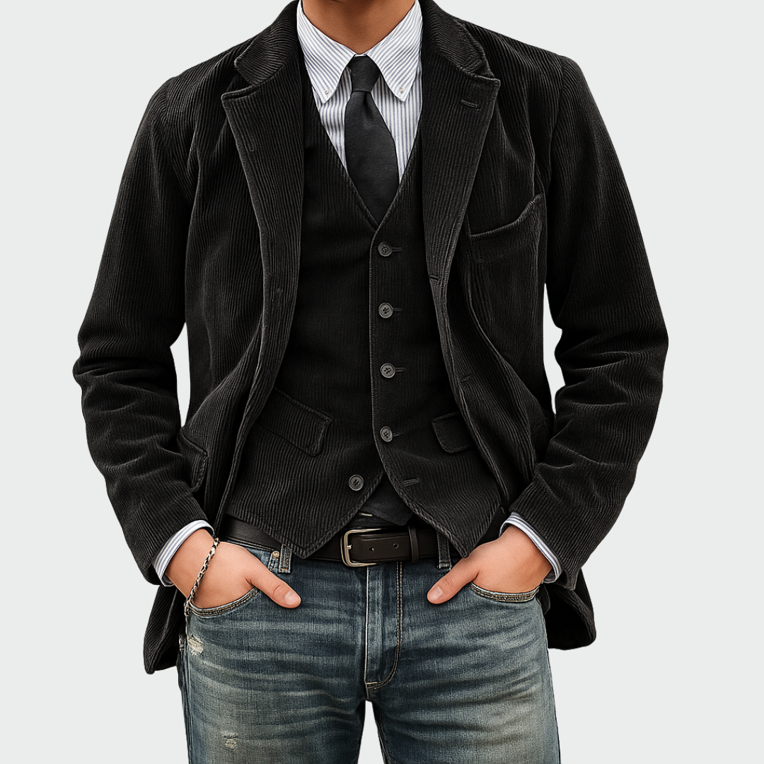 Tommy | Ensemble 2 pièces : blazer et gilet
