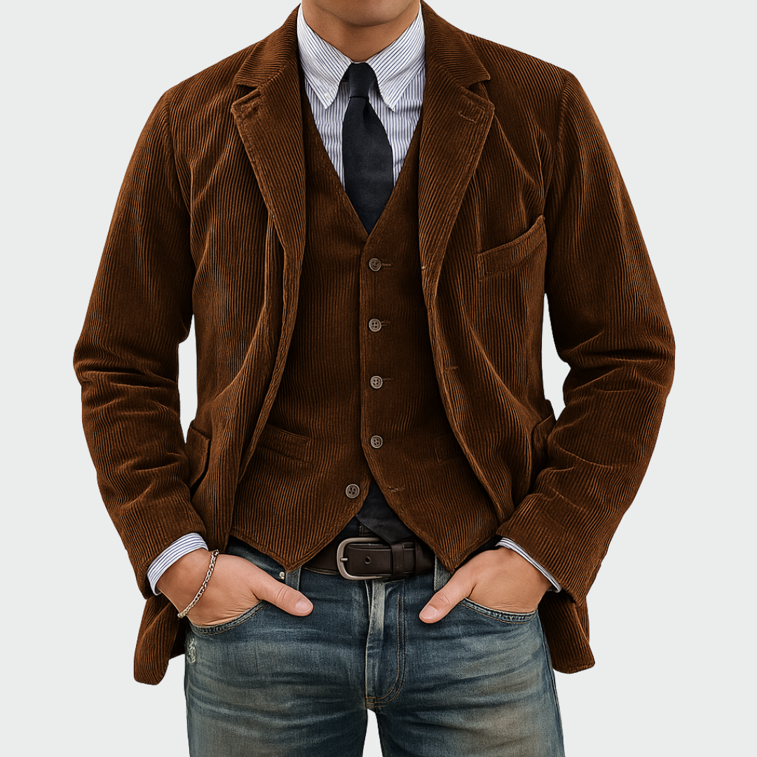 Tommy | Ensemble 2 pièces : blazer et gilet