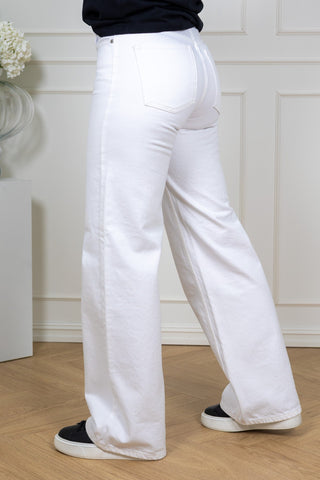 Jeans Rigid Tori Blanc Cassé