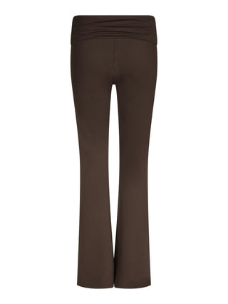 Pantalons Leggings Ulianna Marron Chocolat