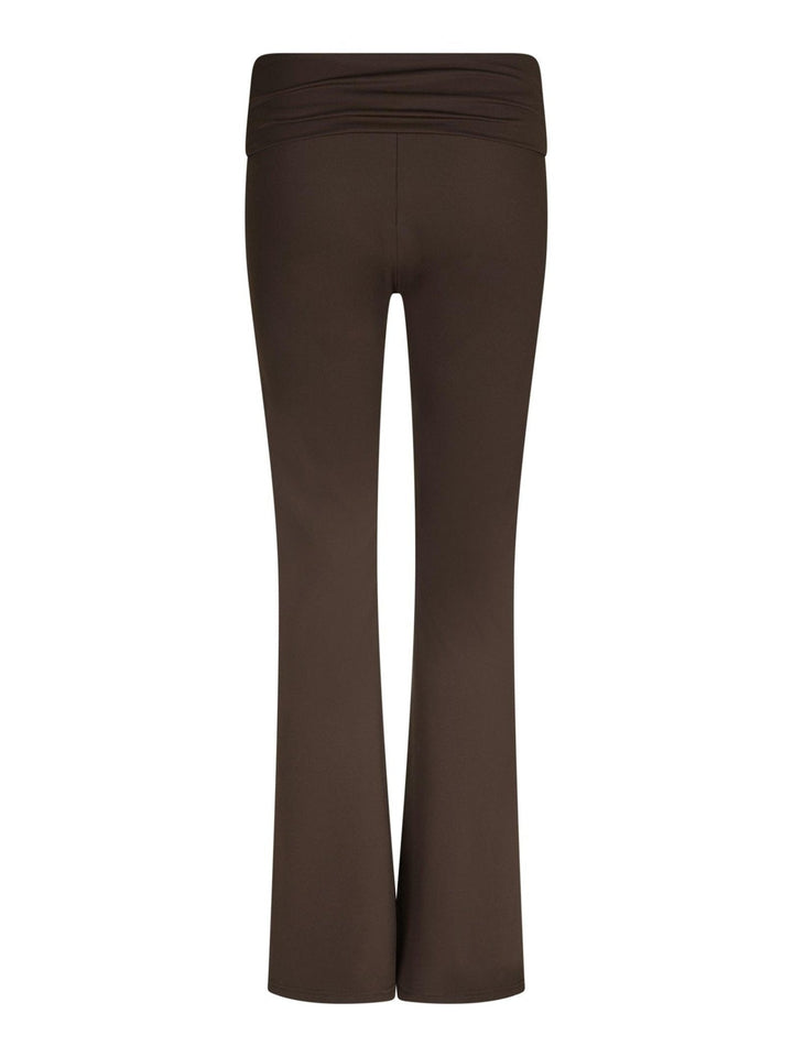 Pantalons Leggings Ulianna Marron Chocolat
