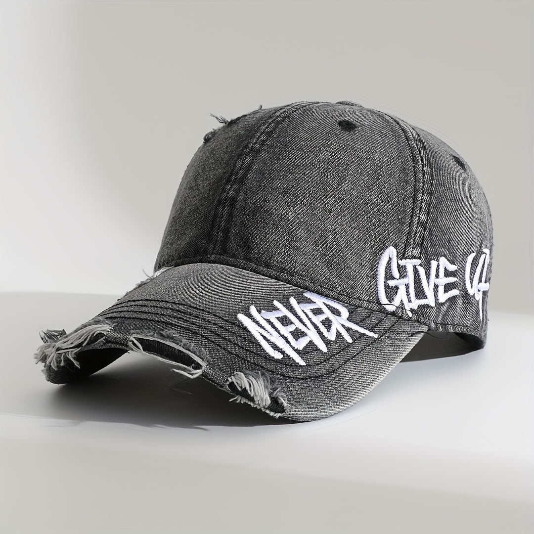 Casquette Motto Distressée