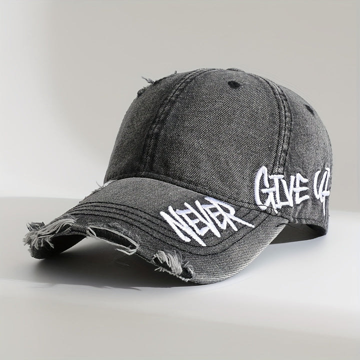 Casquette Motto Distressée