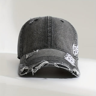 Casquette Motto Distressée