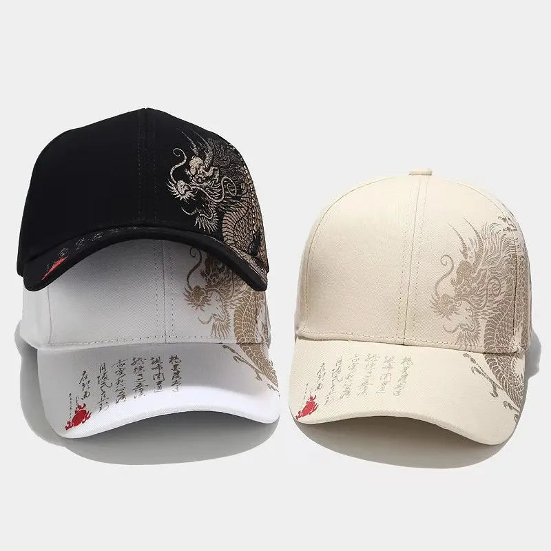 Casquette en Toile Dragon