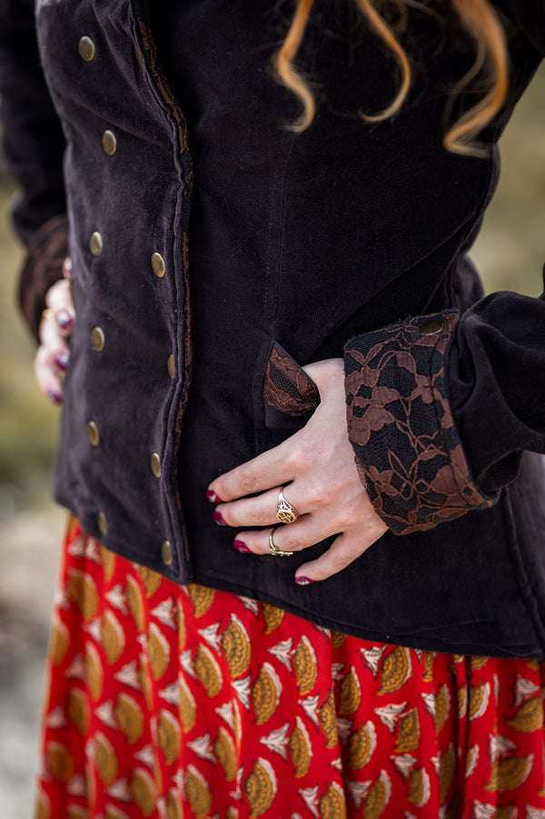 Veste Elfe Brun
