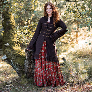 Veste Bohémienne Fée Brun