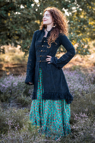 Veste Fairy Bohemian noire