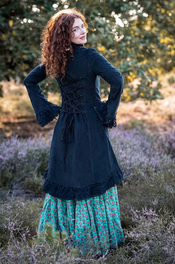 Veste Fairy Bohemian noire