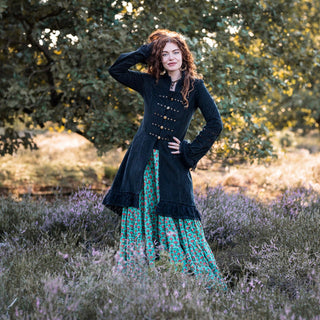 Veste Fairy Bohemian noire