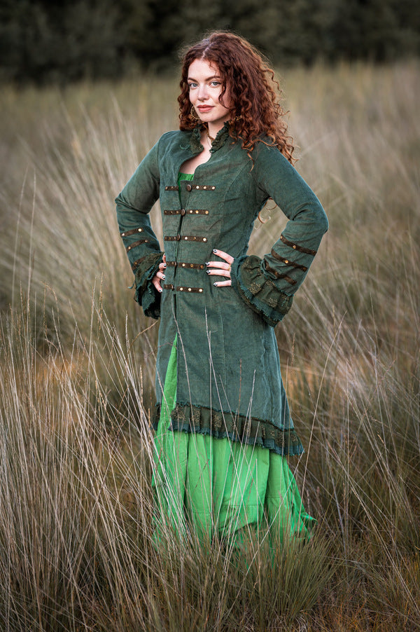 Veste Bohémienne Fée Verte