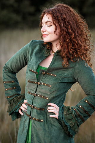 Veste Bohémienne Fée Verte